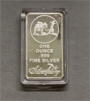 Silver Towne LP 1 Oz .999 Fine Silver Bar