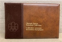 Canadian Olympic Souvenir Stamp Set with Case