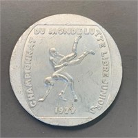 1979 Fila Mongolia Wrestling Medal