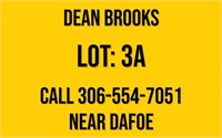 LOT 3a - Call Dean at (306) 554-7051