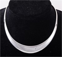 MEXICAN STERLING HINGED CHOKER