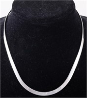 STERLING COLLAR / CHOKER NECKLACE