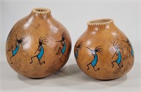 Jeff Linton SW Decorated Gourds