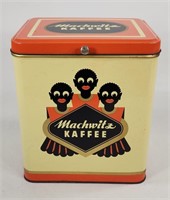 Machwitz Kaffee Tin Litho Container