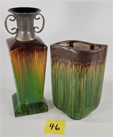 Art Pottery & Tinware Vases