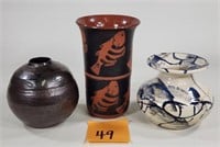 Signed Contemporary Art Pottery