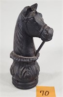 Horse Head Cast Iron Hitching Post