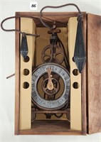 Kronos All Wooden Gear Clock