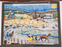"Busy Rural Town" by Ros Fisher, 3/14/2006