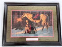 "The Prayer at Valley Forge" by A Friberg Print