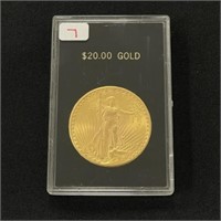 1927 Gold Saint Gaudens $20 Coin