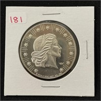 1oz Fine Silver Round -  American Eagle