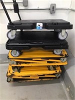 Folding Platform Rolling Carts