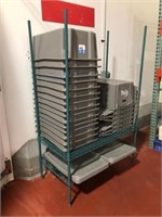 Wire Rack WITH Plastic Bins