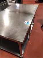 Stainless Steel Tables 96in X 30in