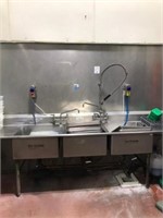 Stainless Steel Sink With Contents