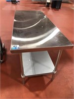 Stainless Steel Table 72in X 30in