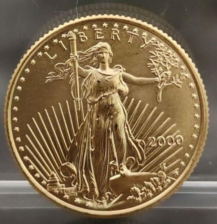 2000 $10 Gold Eagle Coin