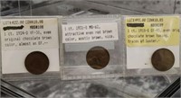 3- Nice Lincoln Cents