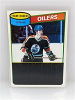 1980 Topps Team Leaders Edmonton Oilers #182