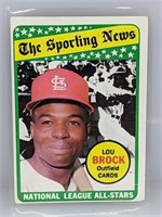 1969 Topps Sporting News Lew Brock #428