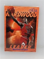 1998 Fleer Flair Hardwood Leader Michael Jordan #4