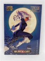 1994 Marvel Masterpieces Gold Foil BlackCat 6