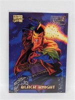 1994 Marvel Masterpieces Gold Foil BlackKnight 7
