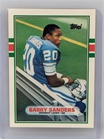 1989 Topps Traded #83T Barry Sanders Rookie HOF
