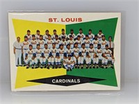1960 Topps Teams St Louis Cardinals #242