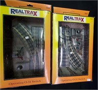 Real Trax Operating 0-31 Switch In Box