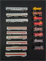 17 N Scale Passenger And Caboose Trains