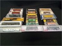 Large Lot N Scale Cars In Cases