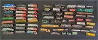 Large Lot Of N Scale Trains And Cars
