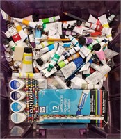 Various Acrylic Paint And Dye Ink
