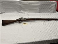 SPRINGFIELD MODEL 1816,TYPE III, DATED 1829, H AND