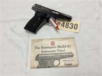 REMINGTON MODEL 51 .380 ACP CAL SN PA29904 WITH OR