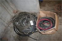 Misc. electrical wire. Various sizes and copper