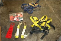 Safety harnesses and lanyards