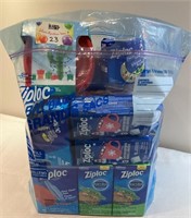 Ziploc bags & containers