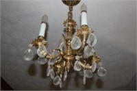 SMALL HALL CRYSTAL CHANDELIER