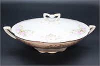 ANTIQUE MELLOR & CO. COVERED DISH (1890s)