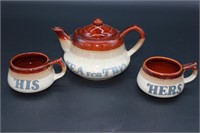 HIS AND HERS TEASET