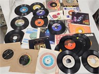 45rpm records: assorted artist and
