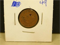1900 US Indian Head One Cent Coin