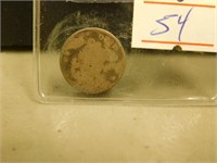 1830 US Cupped Bust Half Silver Dime