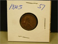 1920S US Wheat One Cent Coin