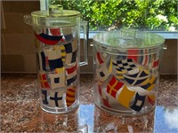 Robbie Capp Acrylic Nautical Flags Ice bucket
