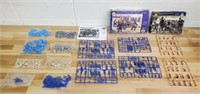 Lot Of Small Model Figures/Horses/Artillery 1:72