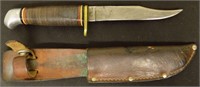 Schrade- Walden, U.S.A. 141 Knife With Sheath